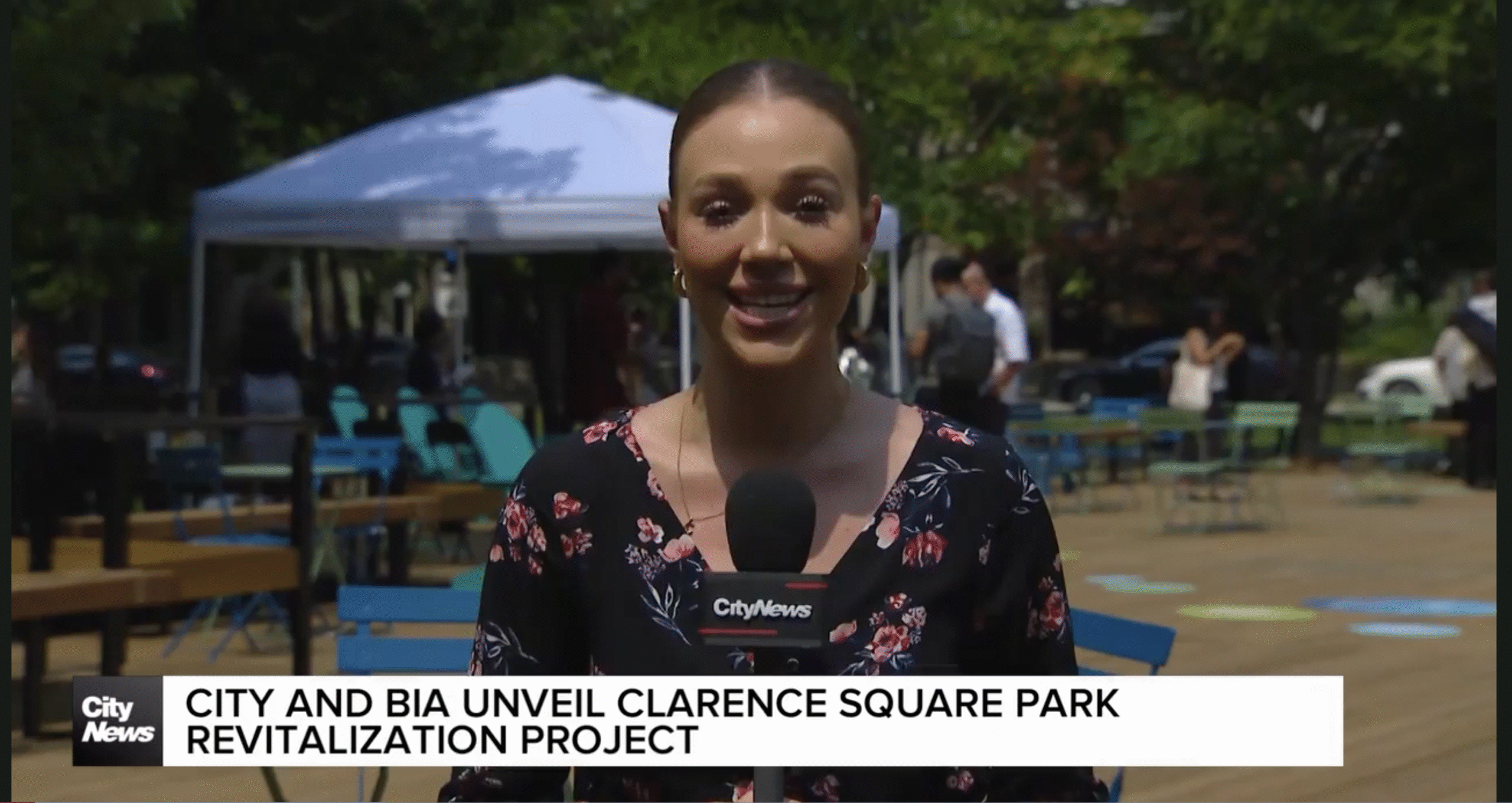 City and BIA unveil Clarence Square Park revitalization project